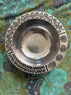 Wilton Armetale Silver Dipping Bowl